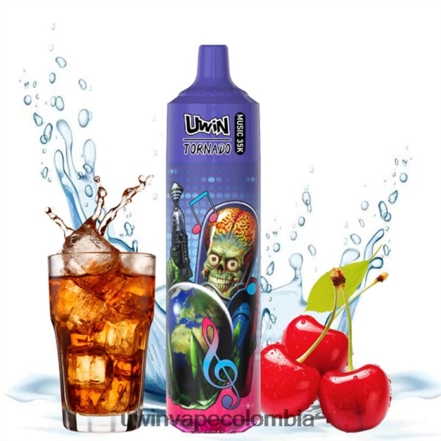 Uwin Vape Cigarrillo Electrónico cola de cereza | UWIN CRYSTAL vaporizador desechable 35k 24R0R428