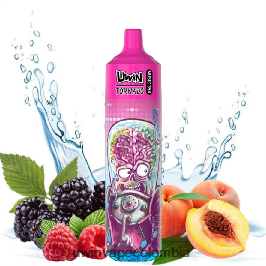 Uwin Vape En Línea baya de durazno | UWIN CRYSTAL vaporizador desechable 35k 24R0R427