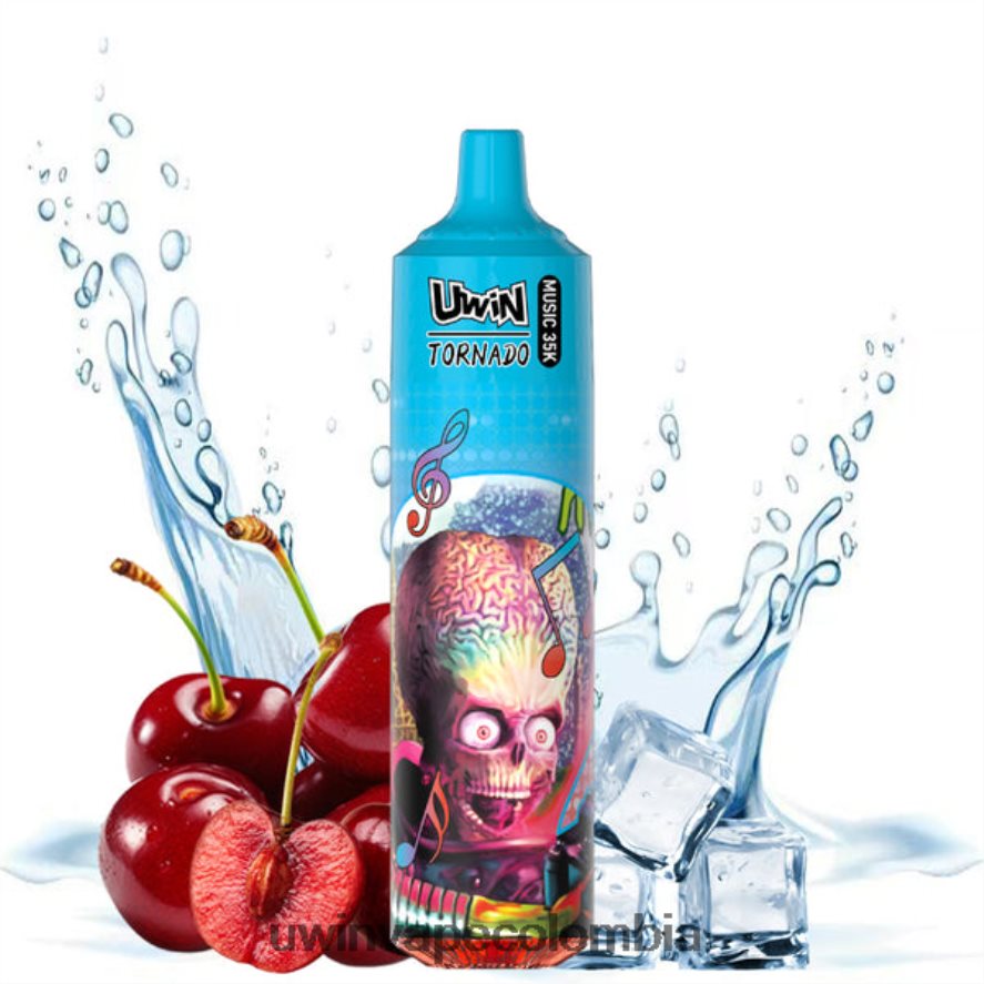 Uwin Vape En Línea hielo de cereza | UWIN CRYSTAL vaporizador desechable 35k 24R0R421