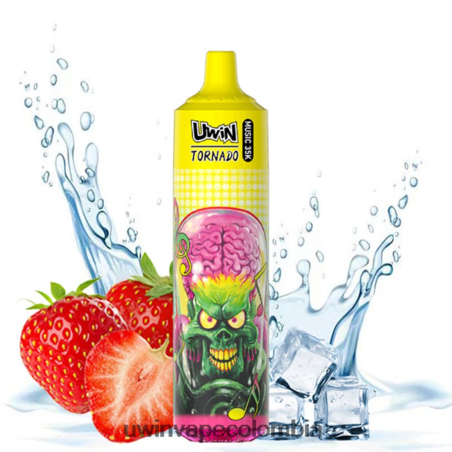 Uwin Vape Tienda hielo de fresa | UWIN CRYSTAL vaporizador desechable 35k 24R0R424
