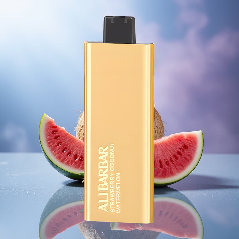 Alibarbar Pandora 7000 Puffs Fresa Coco Sandía 17 ml 1.0 Ohm