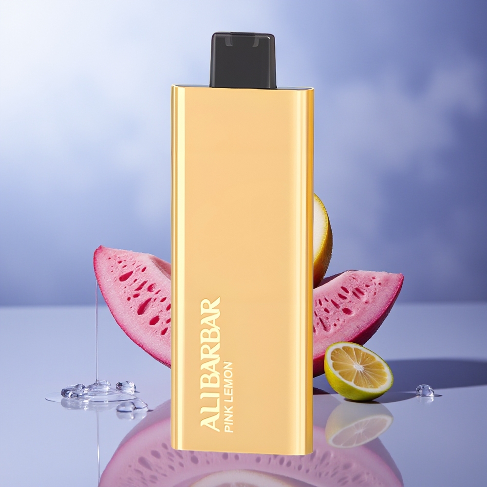 Alibarbar Pandora 7000 Puffs Limón Rosa 17 ml 1.0 Ohm