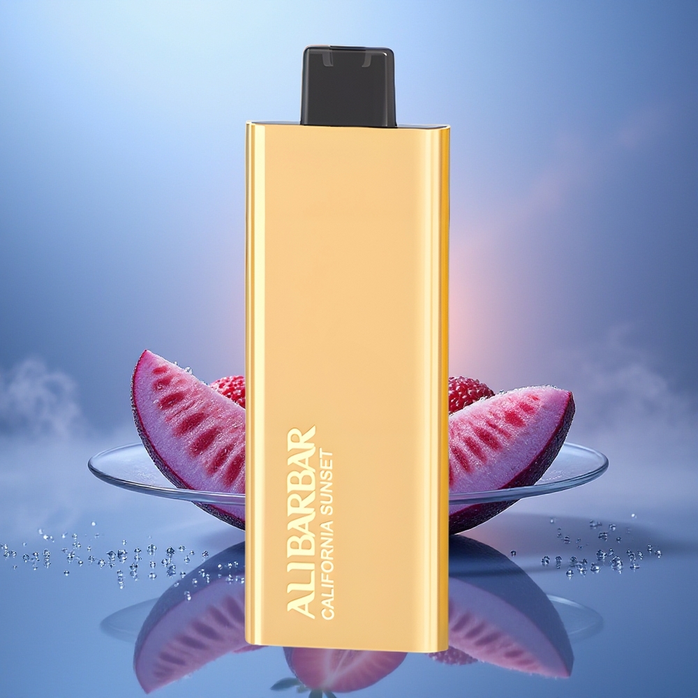 Alibarbar Pandora 7000 Puffs Puesta de Sol de California 17 ml 1.0 Ohm