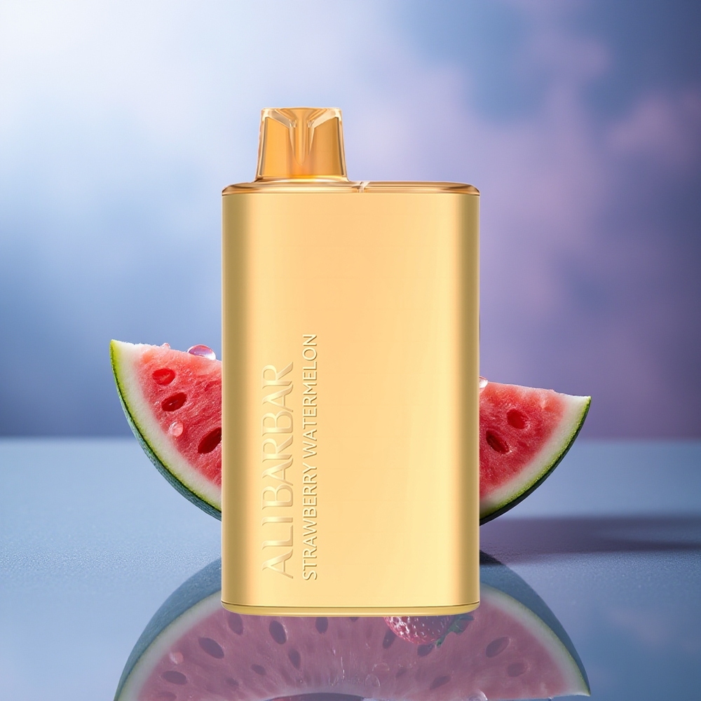 Alibarbar Rich 8000 Puffs Vape Desechable Fresa Sandía 20ml 2000mAh 1.1Ohm