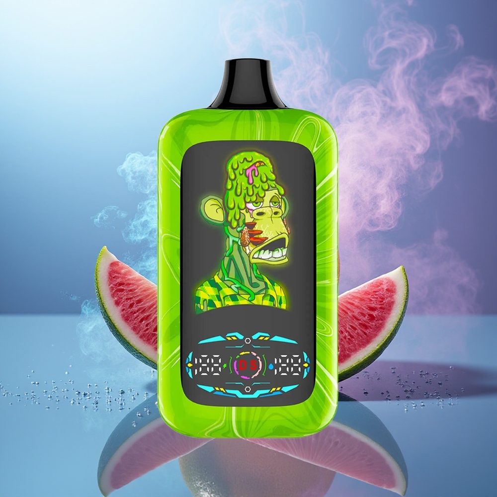 Fumot Digital Monkey 20000/40000 Puffs Explosión Tropical del Arcoíris Doble Malla y Tipo-C