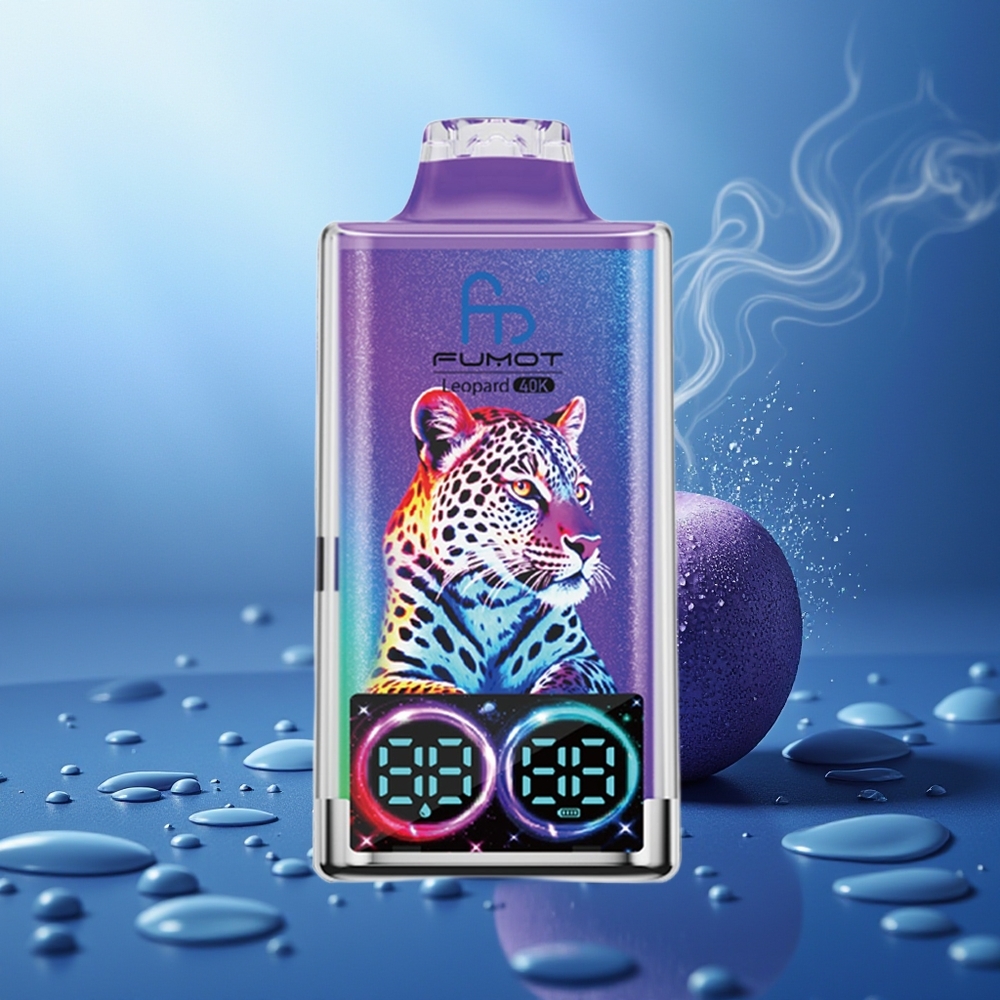 Fumot Leopard 40K Puffs 5% Nicotine 700mAh Dual Mesh Mr Azul