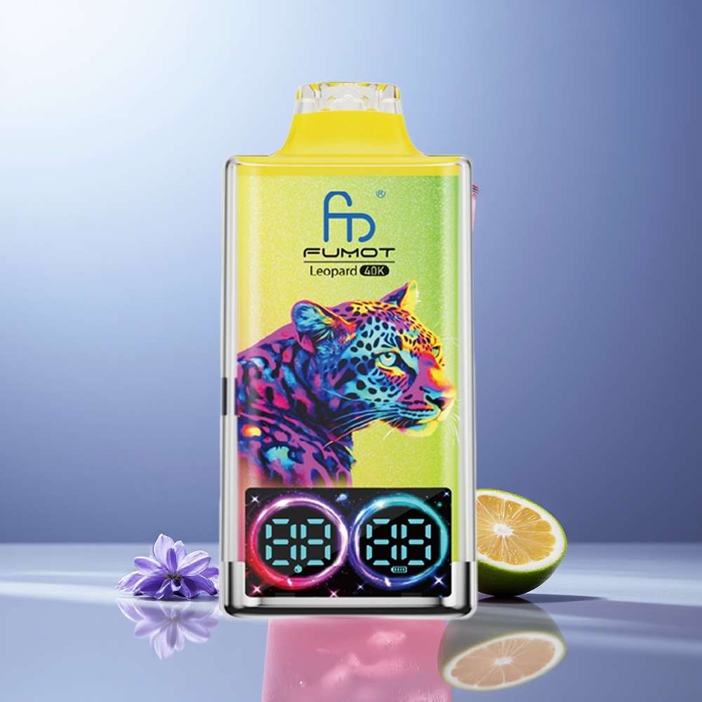 Fumot Leopard 40K Puffs Limonada Rosa 5% Nicotine Dual Mesh 700mAh