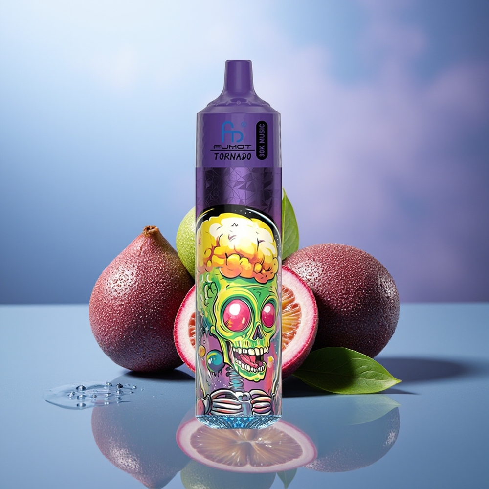 Fumot RandM Tornado 30000 Bocadillos Kiwi Maracuyá Guayaba 30mL 5% 600mAh