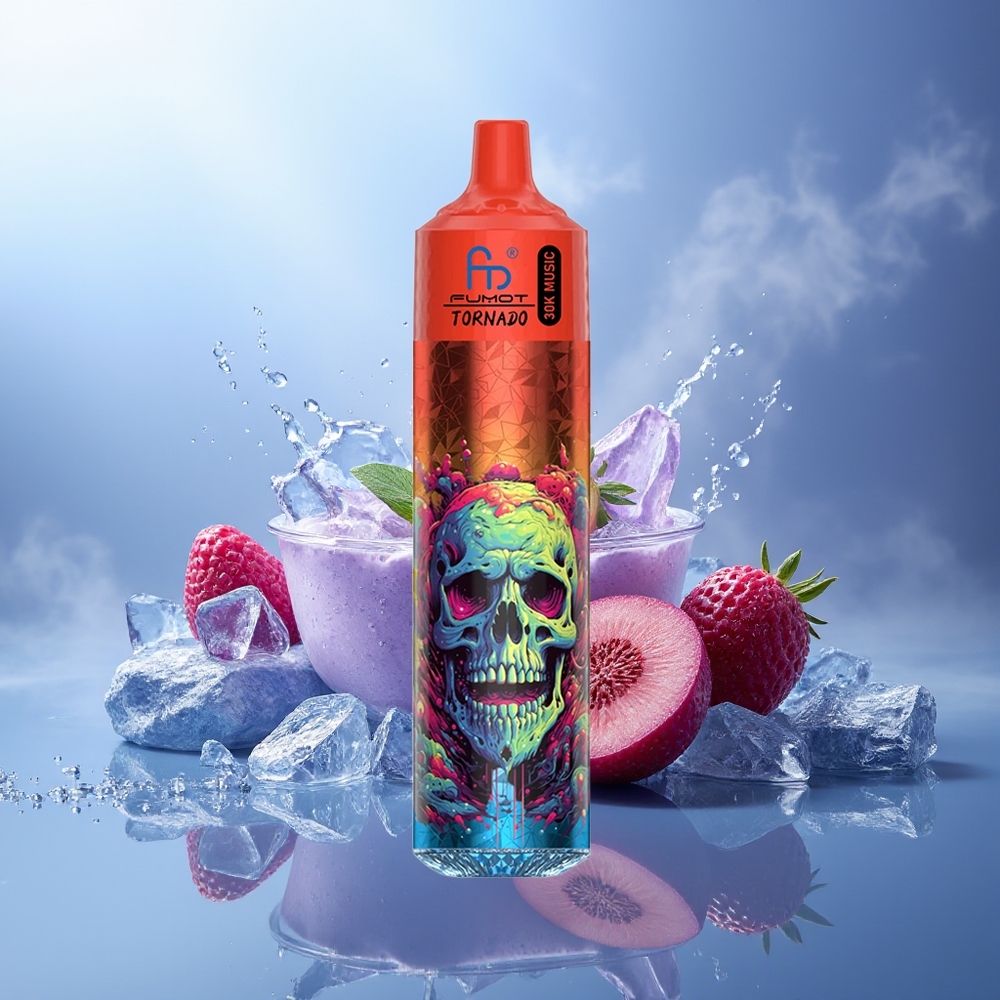 Fumot RandM Tornado 30000 Puffs Helado Lujoso 30mL 5% LED