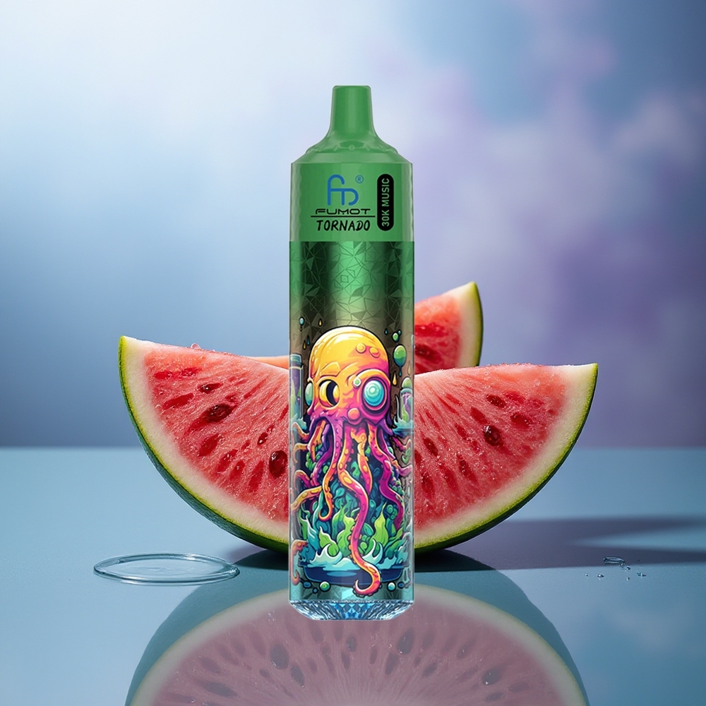 Fumot Randm Tornado 30000 Bocanadas Sandía Melón 30mL 5% LED