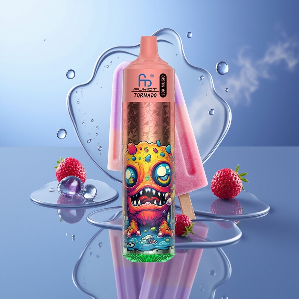 Fumot Randm Tornado 30000 Chupadas Combinación de Sabores LED Recargable