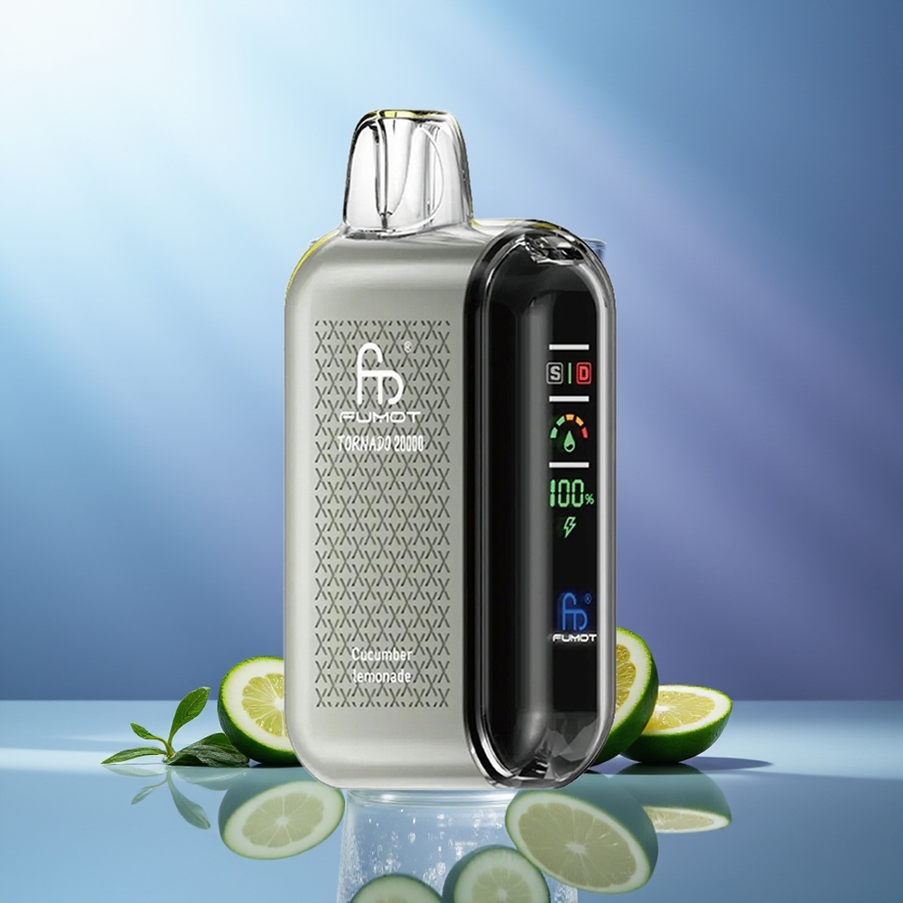 Fumot Tornado 20000 Puffs Pepino Limonada Dual Mesh Coil 20ml 850mAh