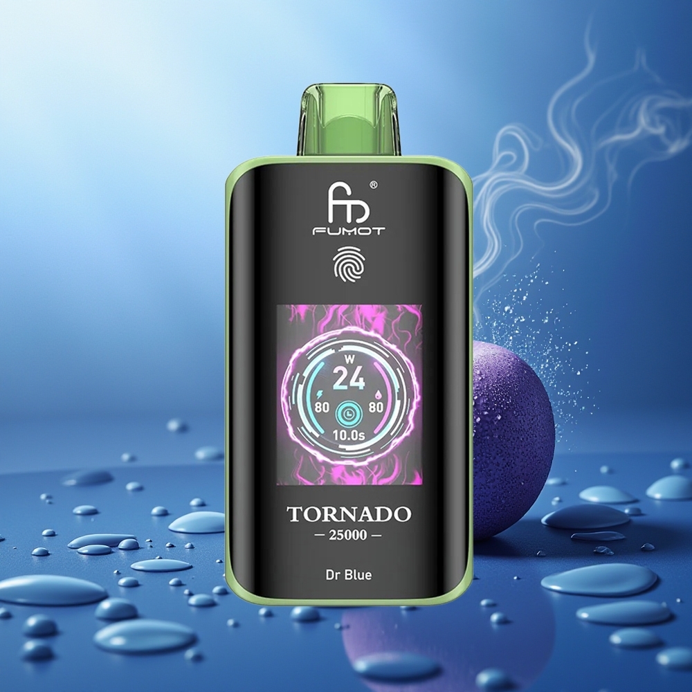 Fumot Tornado 25000 Puffs Dr Azul Pantalla HD 700mAh 20ml