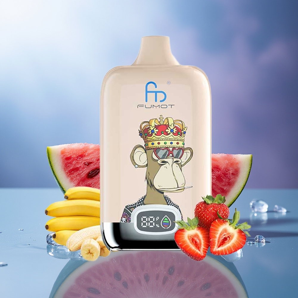 Fumot Tornado 12000 Puffs Sandía Helada MTL Digital Box Recargable