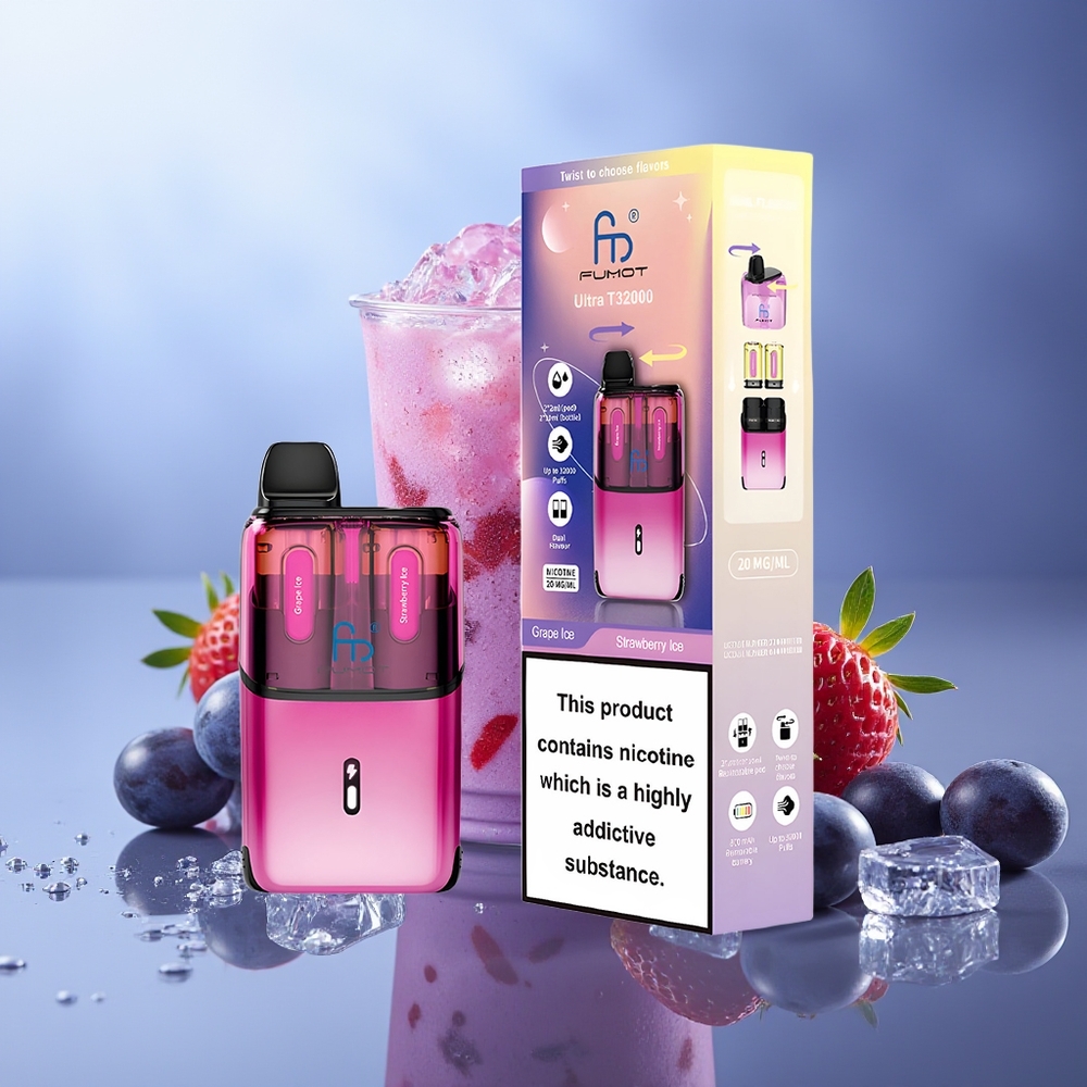 Fumot Ultra T32000 24ml 20mg 800mAh Uva Helada - Fresa Helada