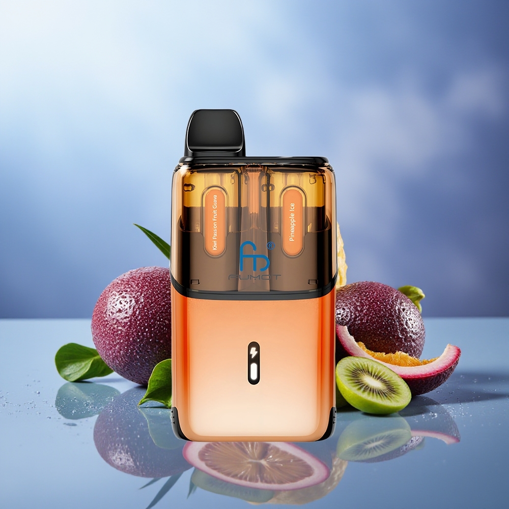 Fumot Ultra T32000 32000 Chupadas Kiwi Maracuyá Guayaba - Piña Hielo 800mAh 24ml Tipo-C Fumot Ultra T32000 32000 Chupadas Kiwi Maracuyá Guayaba - Piña Hielo 800mAh 24ml Tipo-C