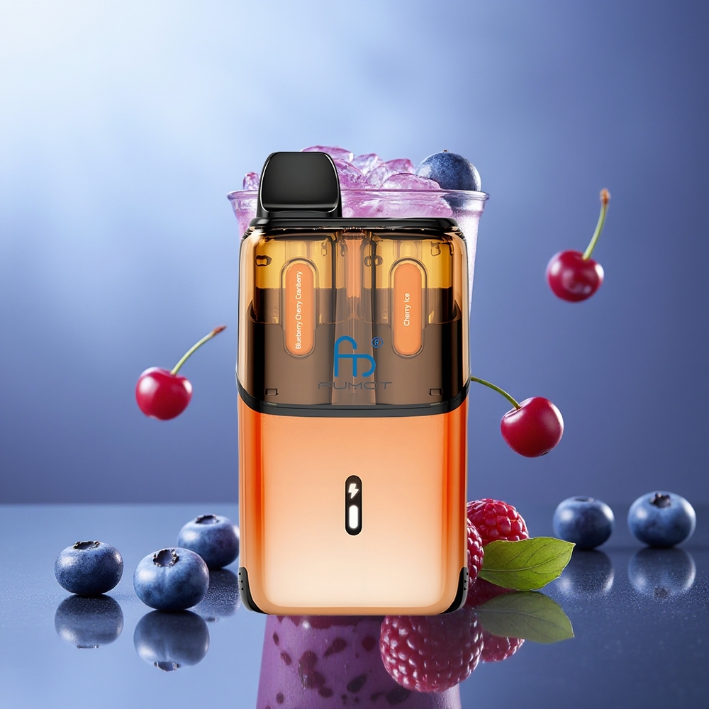 Fumot Ultra T32000 32000 Puffs 20mg Arándano Cereza Blueberry Cherry Cranberry Hielo de Cereza Carga Rápida Type-C Fumot Ultra T32000 32000 Puffs 20mg Arándano Cereza Blueberry Cherry Cranberry Hielo de Cereza Carga Rápida Type-C