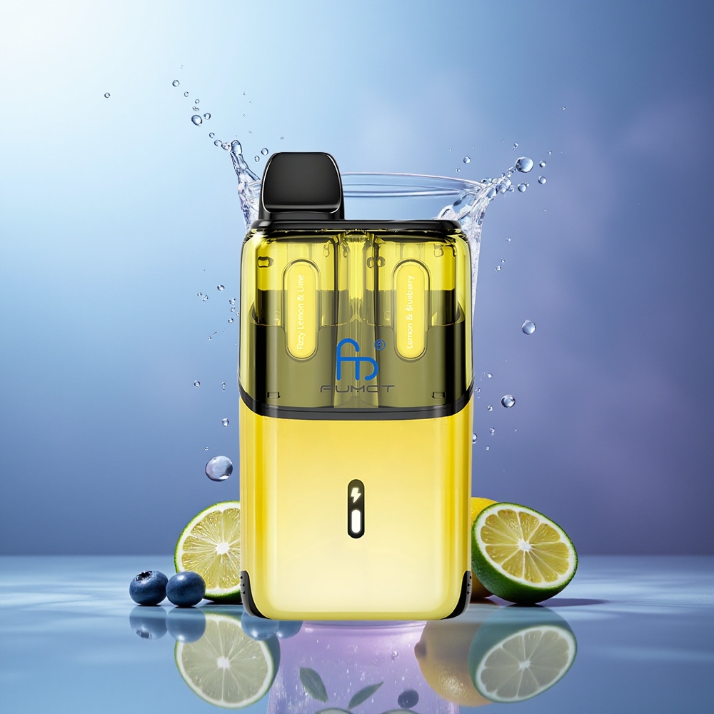 Fumot Ultra T32000 32000 Puffs 20mg Lima Limón & Arándano Azul Tipo-C Carga Rápida Fumot Ultra T32000 32000 Puffs 20mg Lima Limón & Arándano Azul Tipo-C Carga Rápida