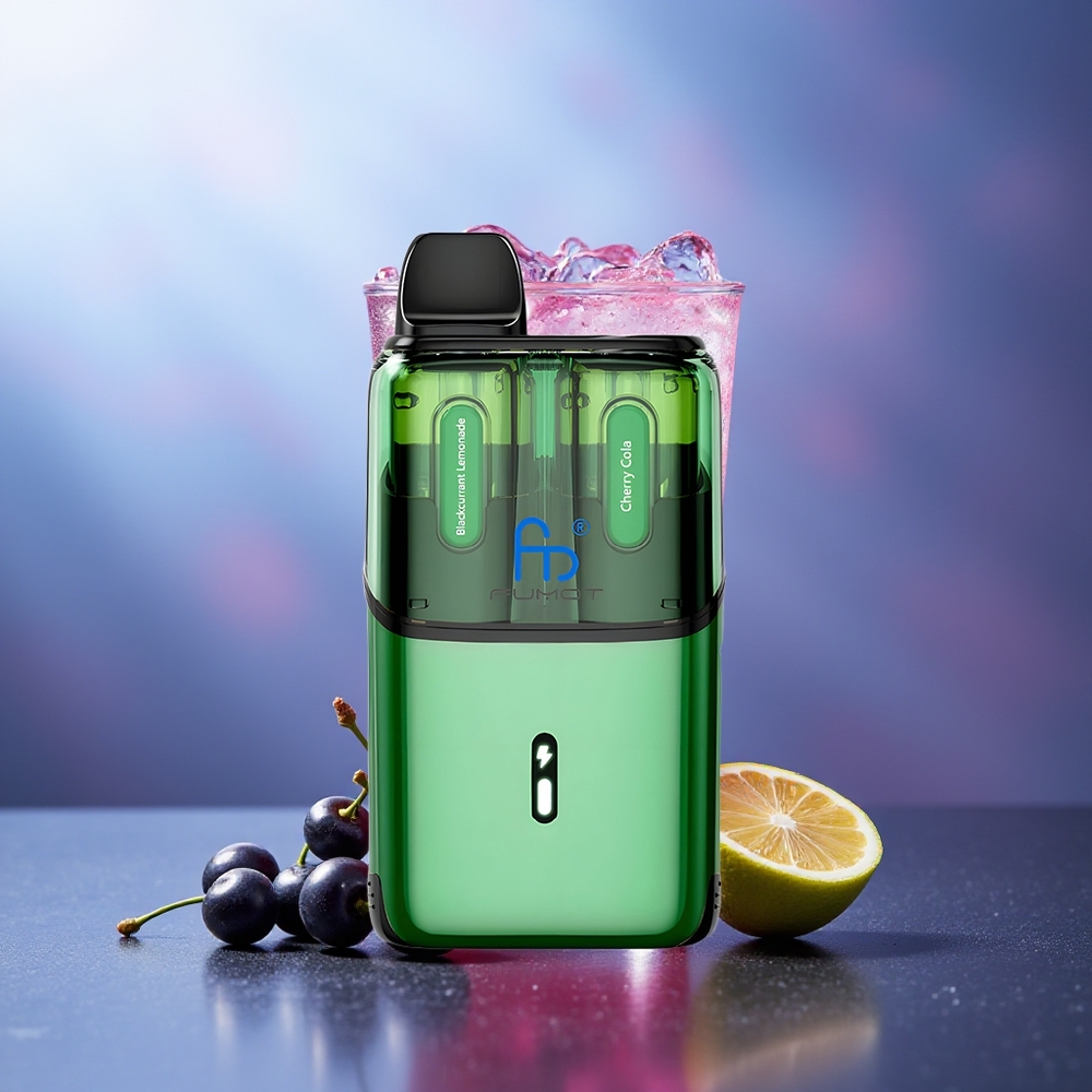 Fumot Ultra T32000 32000 chupadas Blackcurrant Lemonade - Cherry Cola 800mAh 24ml Fumot Ultra T32000 32000 chupadas Blackcurrant Lemonade - Cherry Cola 800mAh 24ml