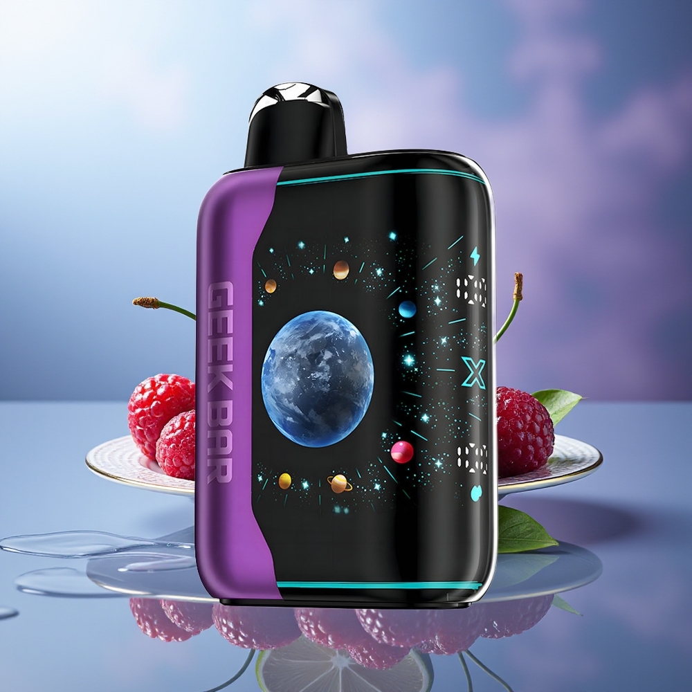 GEEK BAR Platinum Edition 25000 Puffs Bayas Cereza Lima Dual Mesh USB-Type C