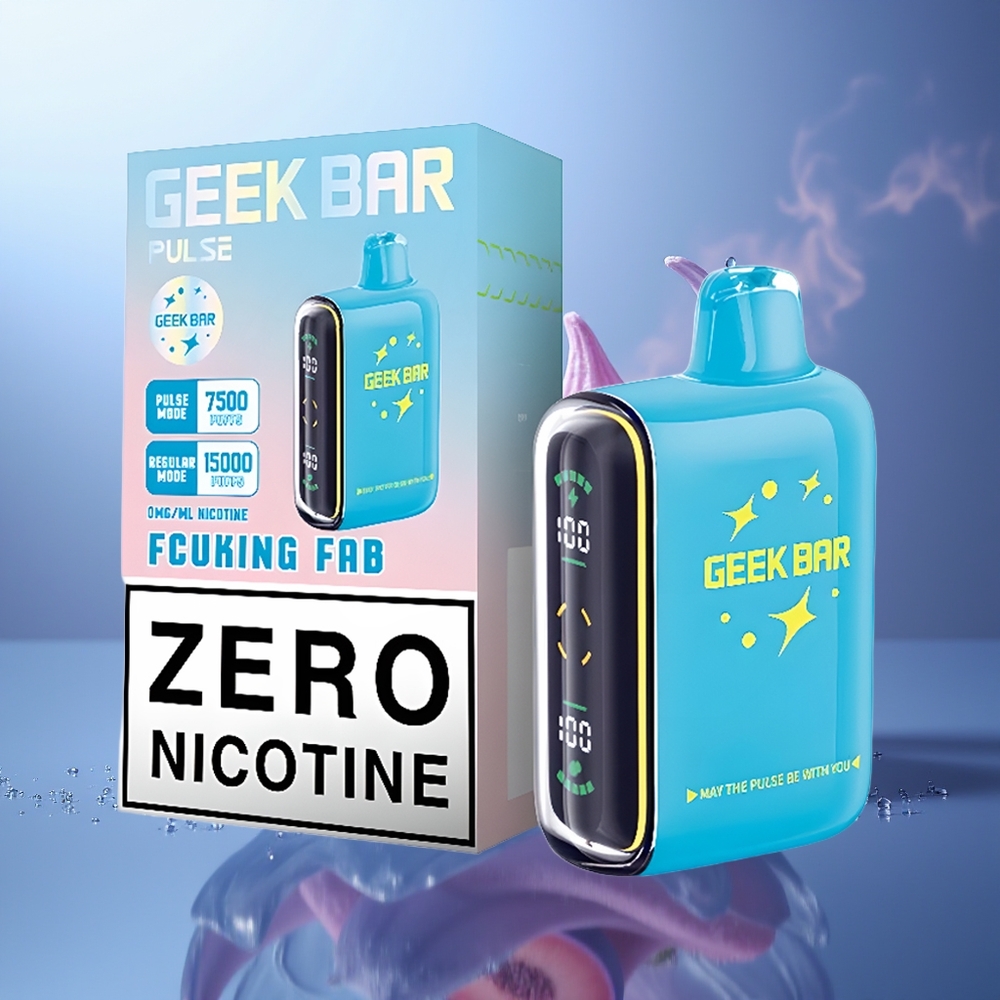 GEEK BAR Pulse 15000 Chupadas 16ML Sin Nicotina Ajustable USB-C