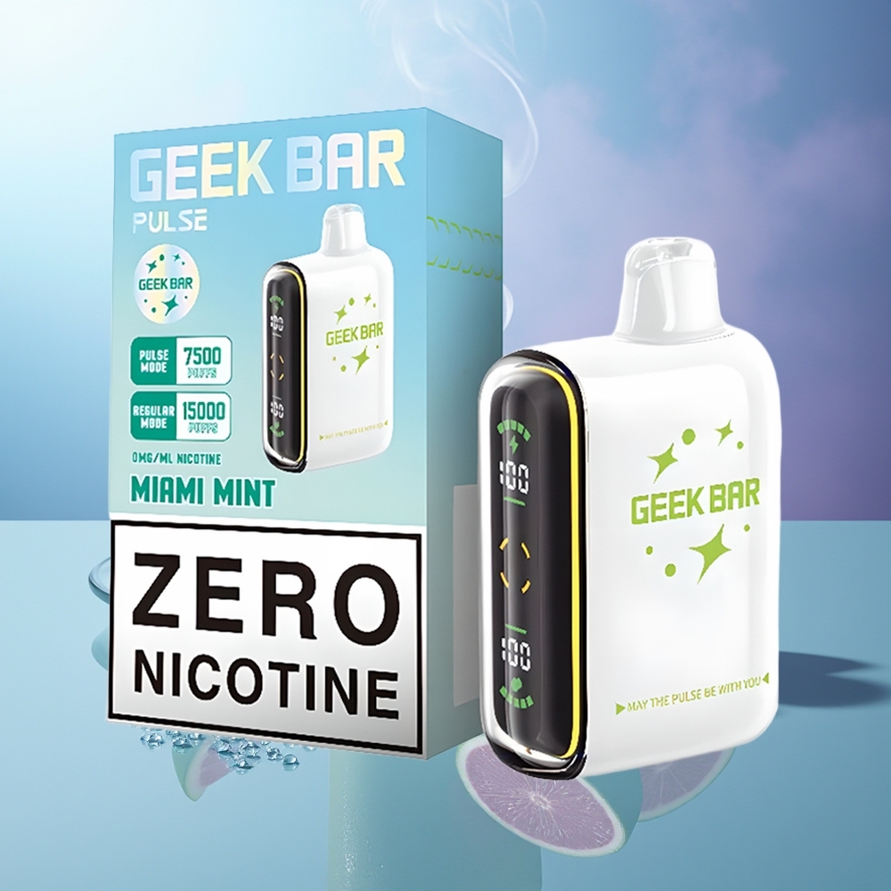 GEEK BAR Pulse 15000 Chupadas 16ML Sin Nicotina Ajustable USB-C