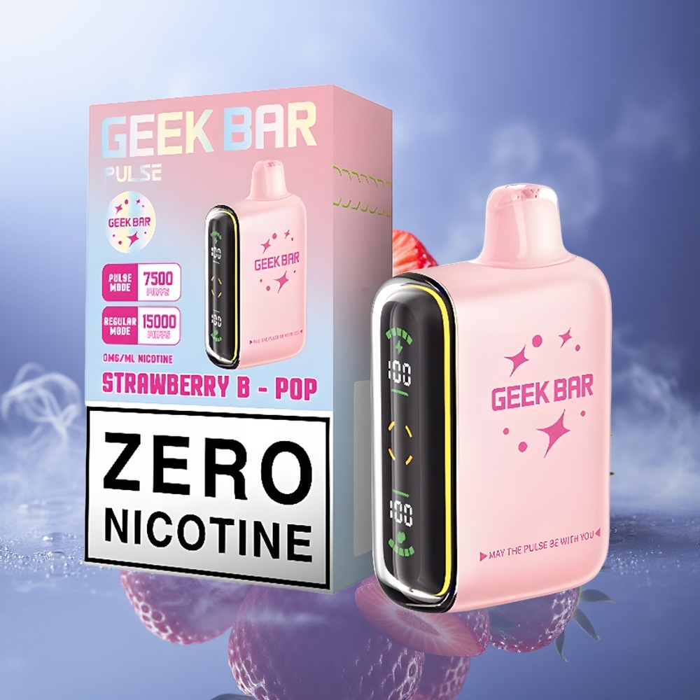 GEEK BAR Pulse 15000 Chupadas 16ML Sin Nicotina Ajustable USB-C