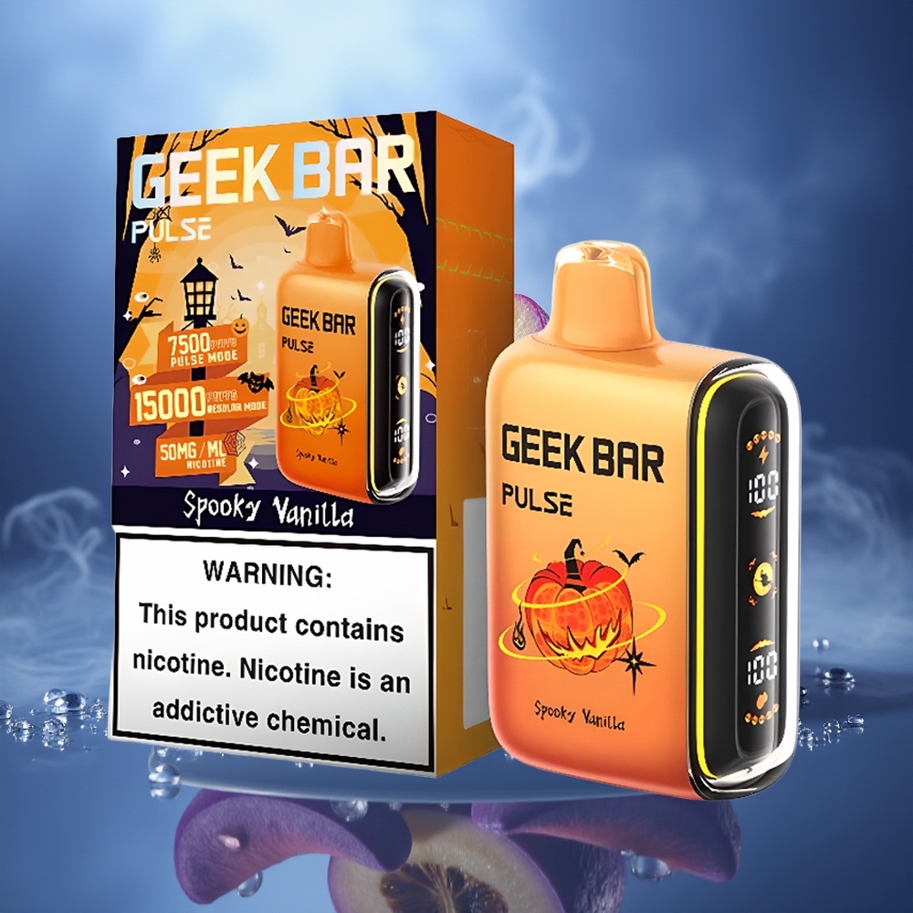 GEEK BAR Pulse 15000 Puffs 16ML 5% USB Type-C Edición Halloween