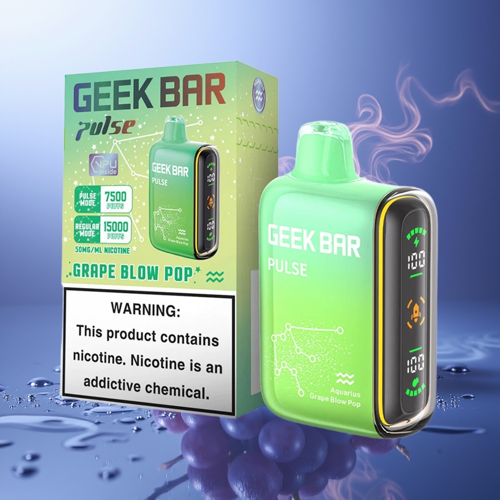 GEEK BAR Pulse 15000 Puffs 16ML 5% USB Type-C Zodiac Edition