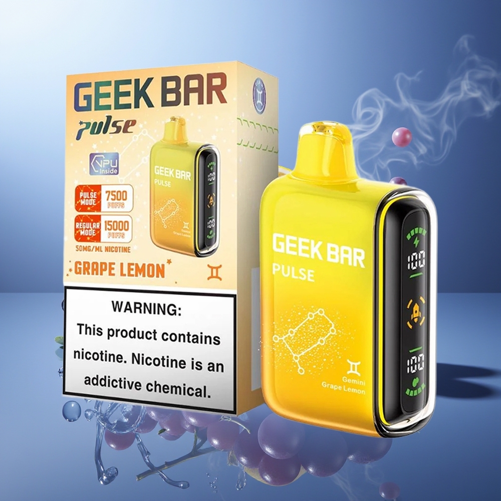 GEEK BAR Pulse 15000 Puffs 16ML 5% USB Type-C Zodiac Edition