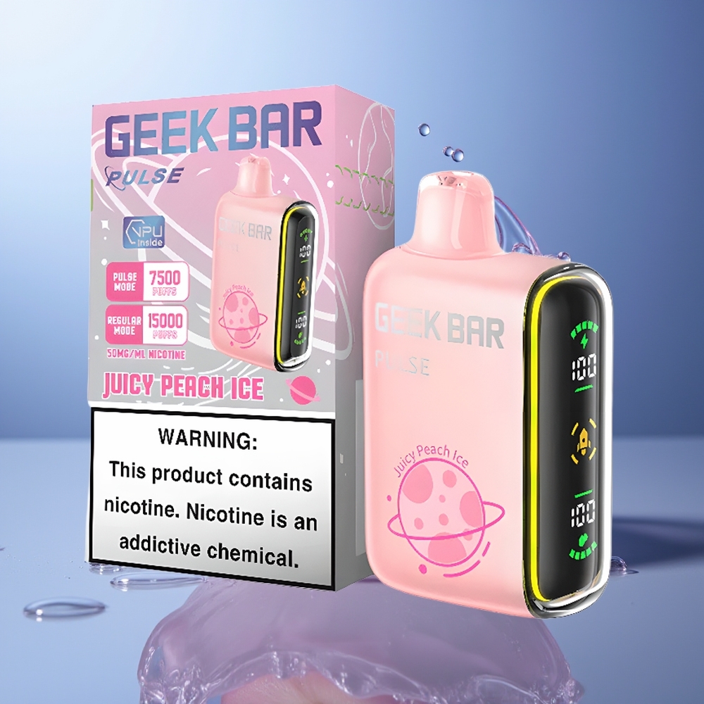 GEEK BAR Pulse 15.000 Puffs Melón Menta USB Type-C Planet Edition
