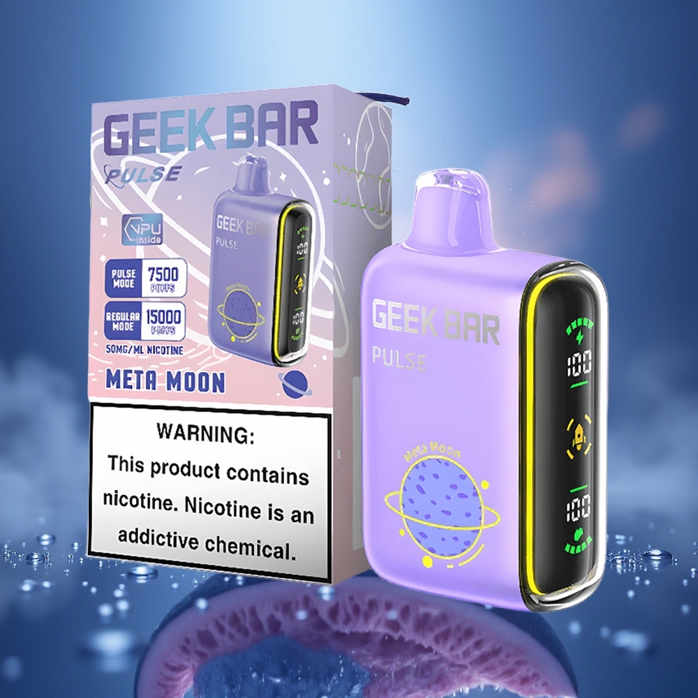 GEEK BAR Pulse 15.000 Puffs Melón Menta USB Type-C Planet Edition