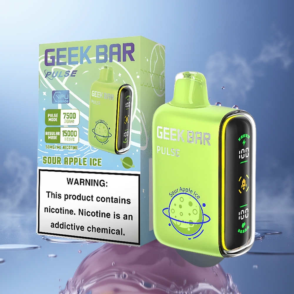 GEEK BAR Pulse 15.000 Puffs Melón Menta USB Type-C Planet Edition