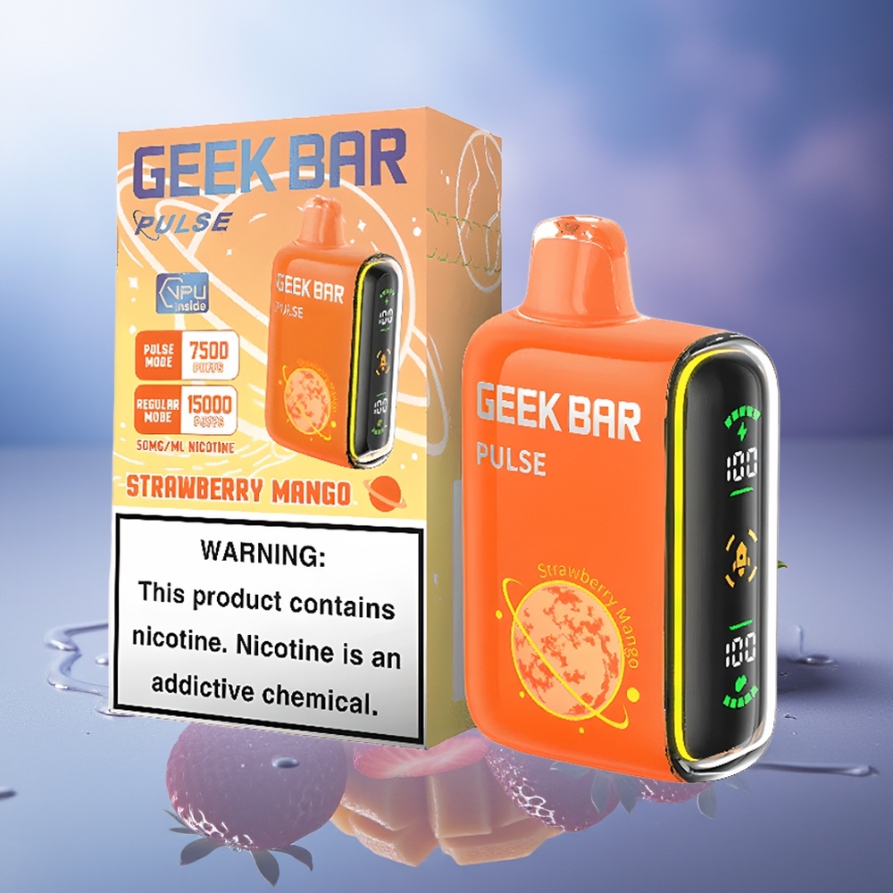 GEEK BAR Pulse 15.000 Puffs Melón Menta USB Type-C Planet Edition
