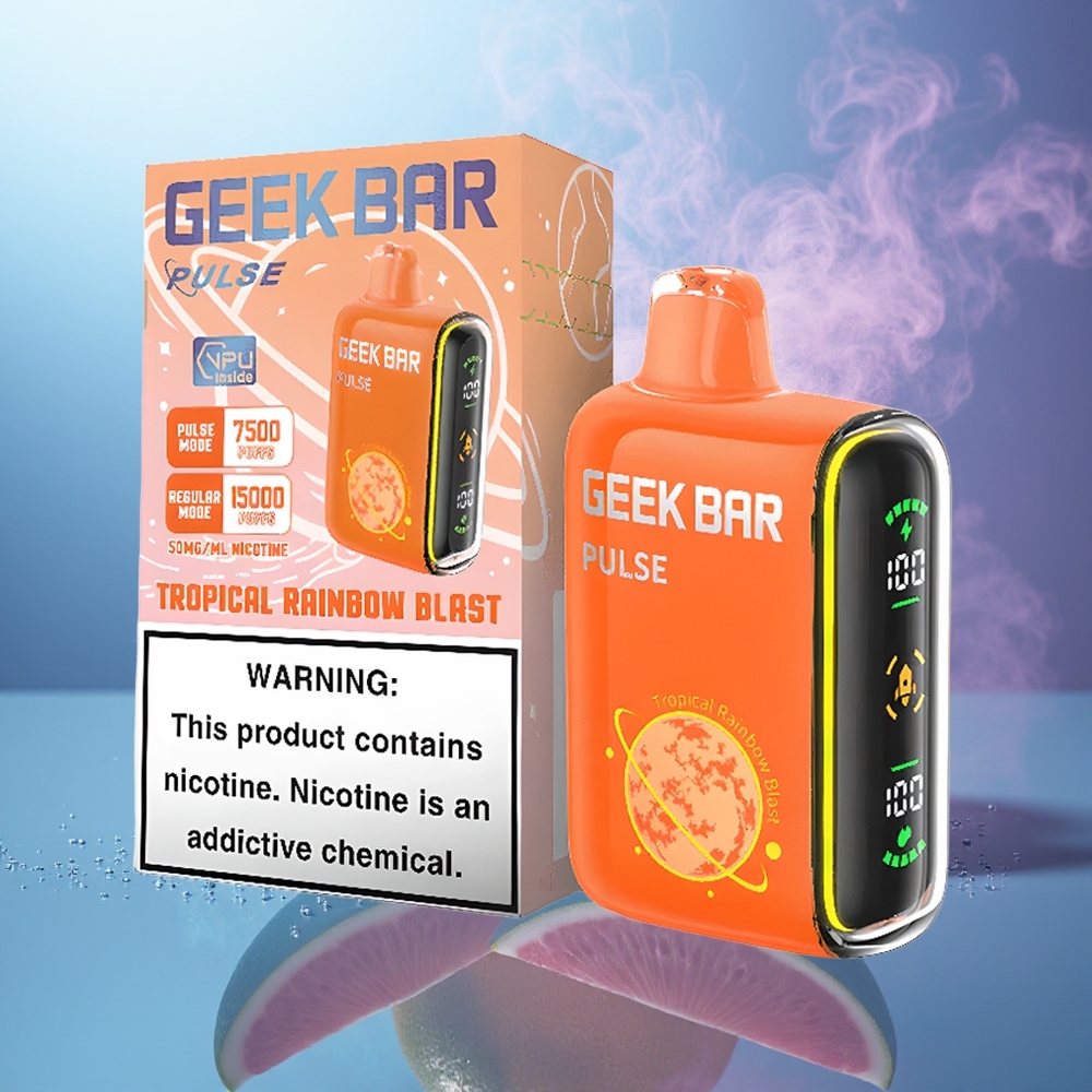 GEEK BAR Pulse 15.000 Puffs Melón Menta USB Type-C Planet Edition