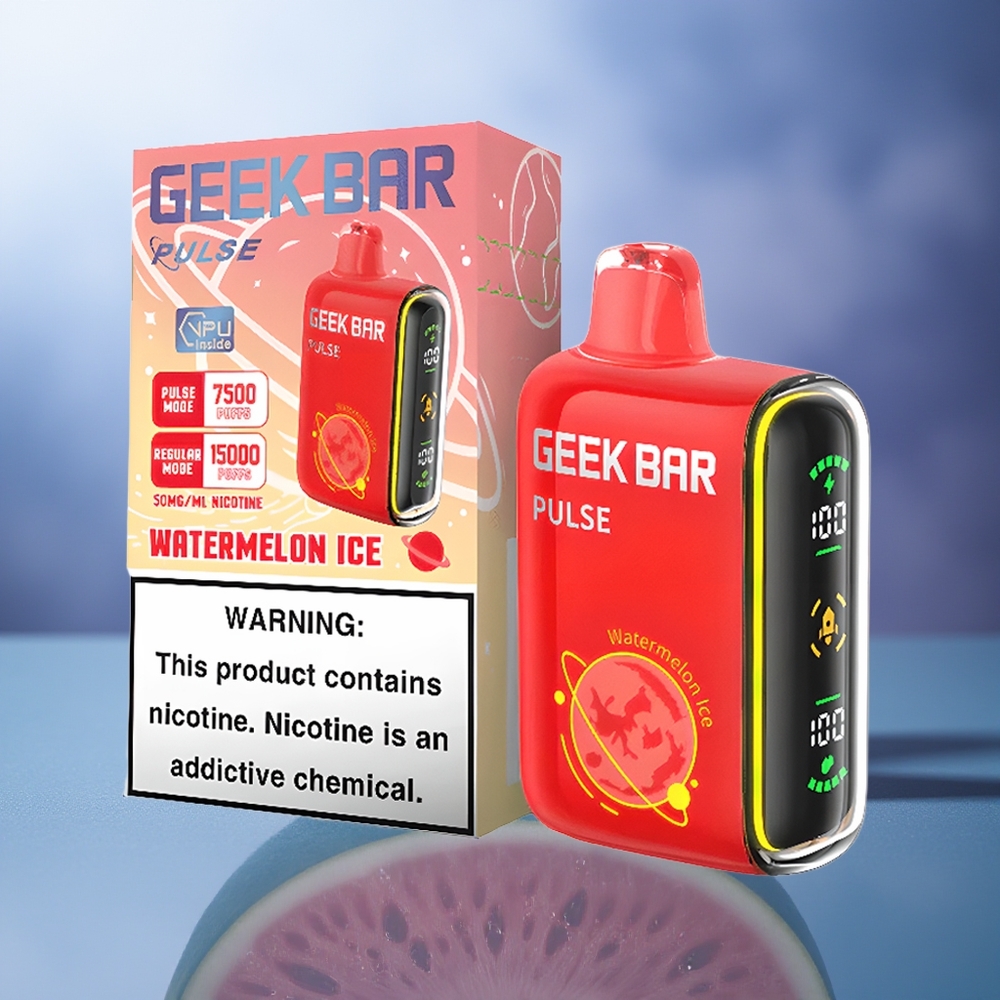 GEEK BAR Pulse 15.000 Puffs Melón Menta USB Type-C Planet Edition
