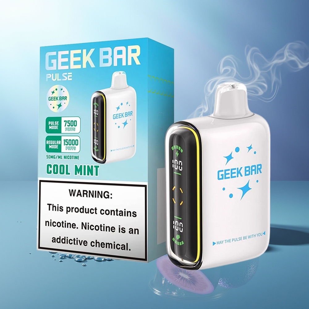 GEEK BAR Pulse 15.000 Puffs Melón Menta USB Type-C Planet Edition
