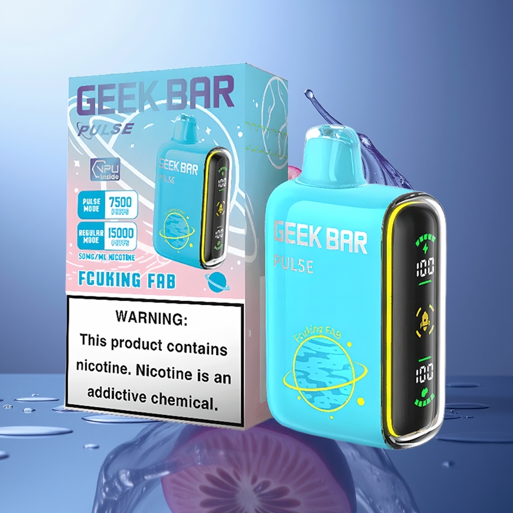 GEEK BAR Pulse 15.000 Puffs Melón Menta USB Type-C Planet Edition