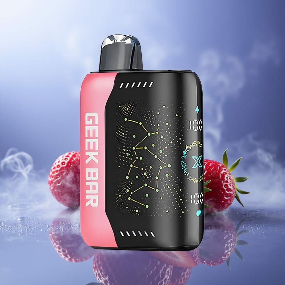 GEEK BAR Pulse X 25000 Puffs Sabor Combinación Pantalla Curva 3D Dual Malla Carga USB Tipo-C