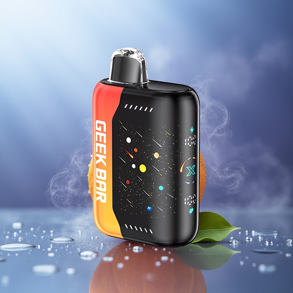 GEEK BAR Pulse X 42K Puffs Naranja Dragón Pantalla Curva 3D Batería 820mAh