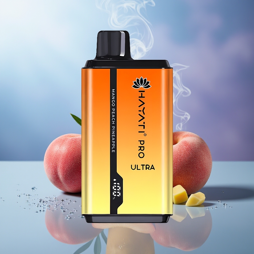 Hayati Pro Ultra 15000 Bocas Mango Melocotón Piña 850mAh 24ml
