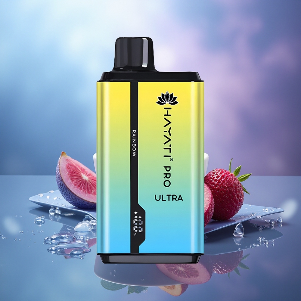 Hayati Pro Ultra 15000 Puffs Arcoíris 49 Sabores 24ml 2% Nicotina