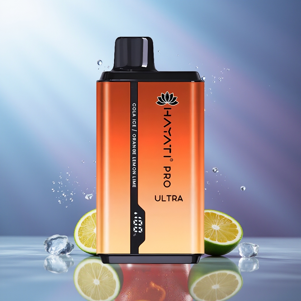 Hayati Pro Ultra 15000 Puffs Cola Naranja Limón Lima