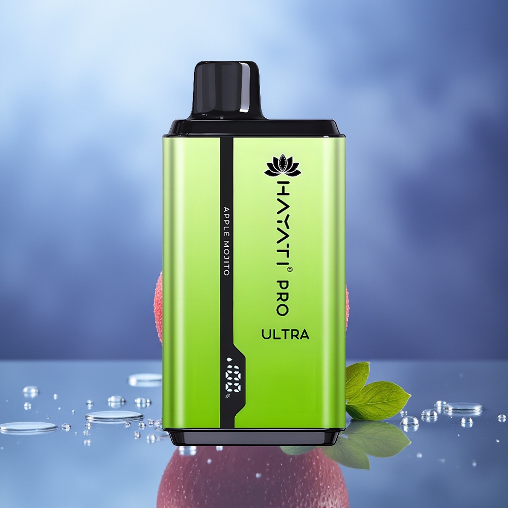 Hayati Pro Ultra 15000 Puffs Manzana Mojito 850mAh 24ml