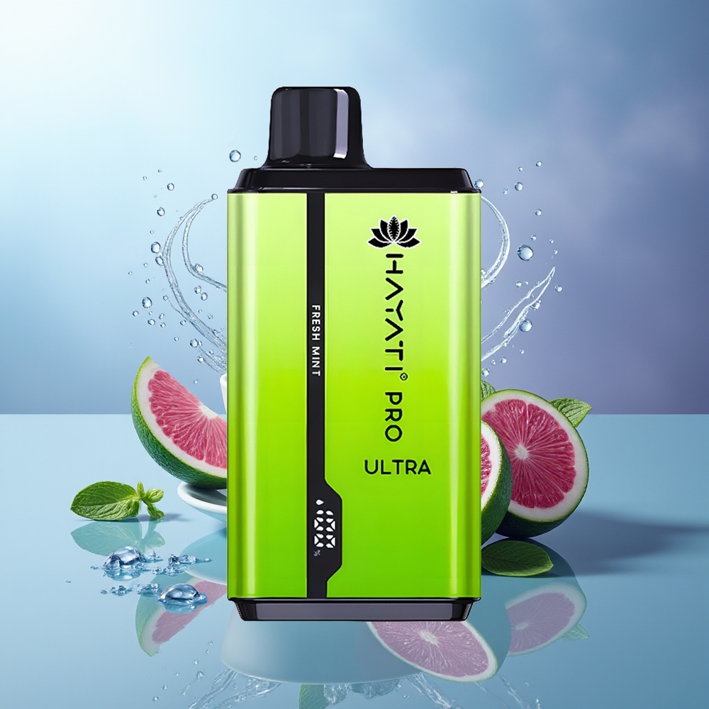 Hayati Pro Ultra 15000 Puffs Menta Fresca 850mAh 24ml 2%