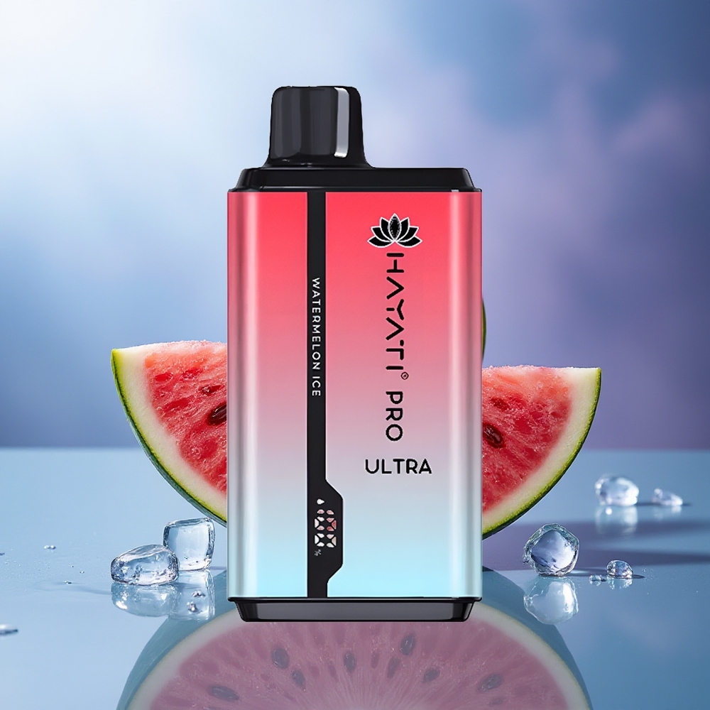 Hayati Pro Ultra 15000 Puffs Sandía Helada 850mAh 2 12ml 2%