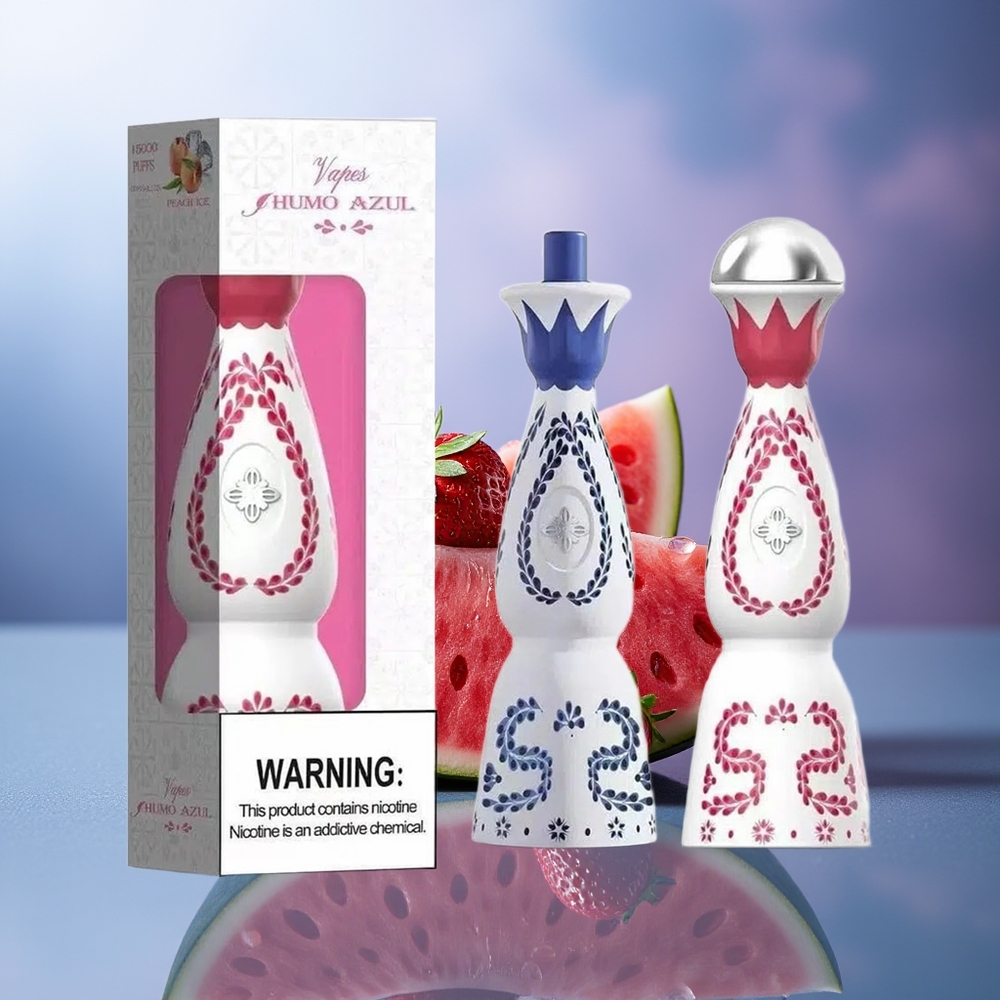 HUMO Azul 15000 Puffs Fresa Sandía 20mL 5% 500mAh