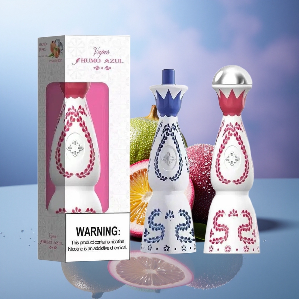 HUMO Azul 15000 Puffs Kiwi Maracuyá Guayaba 20mL 5% 500mAh
