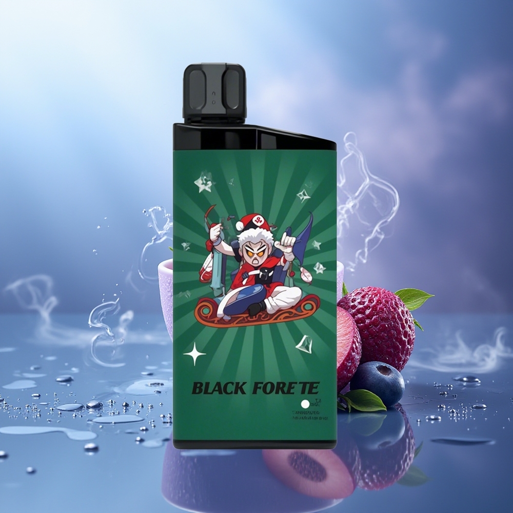 IGET Bar 3500 Puff Black Forest 1.2 Ohm Mesh Coil 1400 mAh PC+ALU