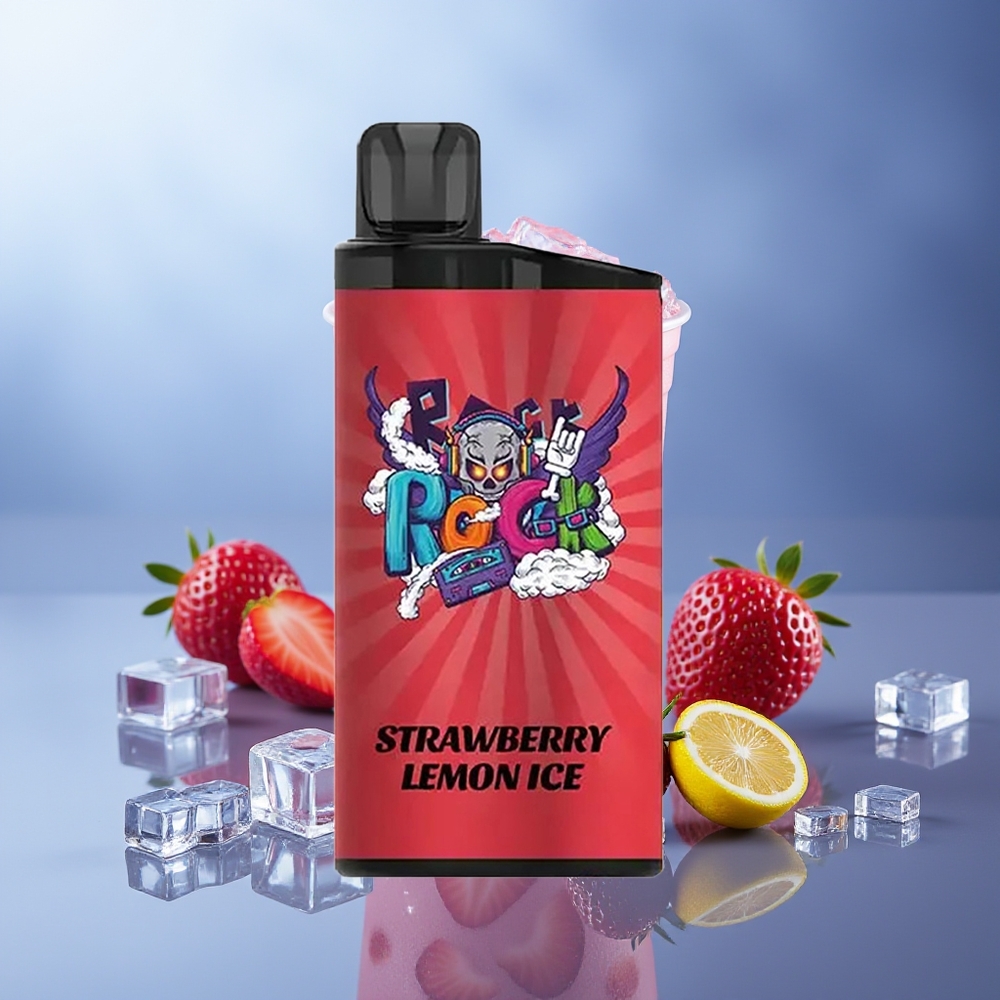 IGET Bar 3500 Puffs Strawberry Lemon Ice 1.2 Ohm Mesh Coil 1400 mAh PC+ALU